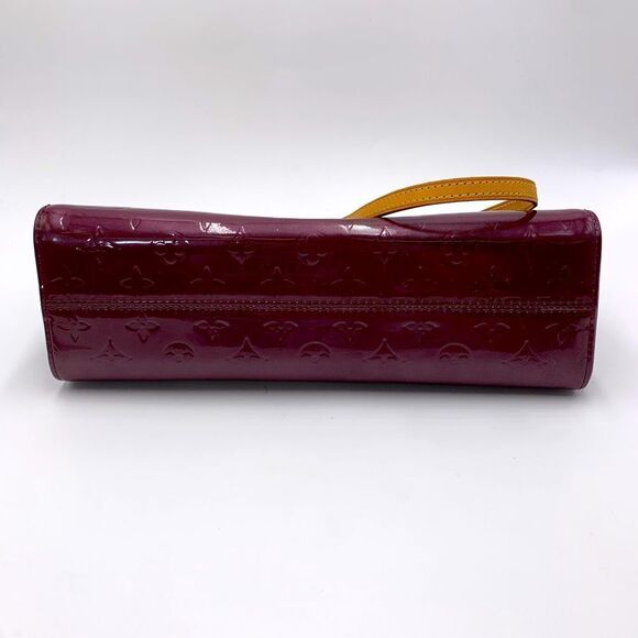 Auth Louis Vuitton Amarante LV Monogram Vernis Leather Roxbury Drive 2way Tote - Picture 6 of 16